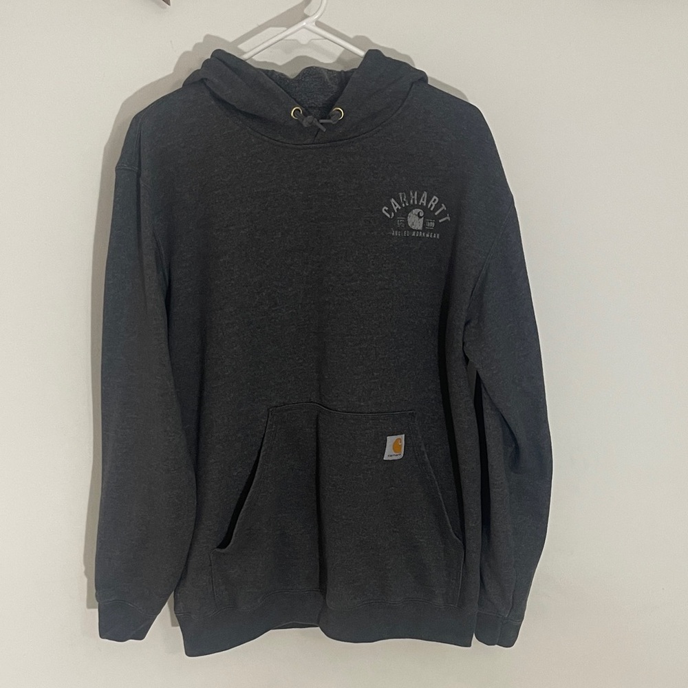 Carhartt Men's Charcoal Hoodie